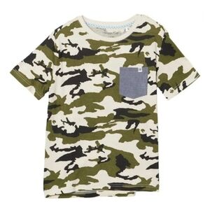 Sovereign Code Travis Camo Tee XL 18/20 – Military Style Pocket Shirt NWT